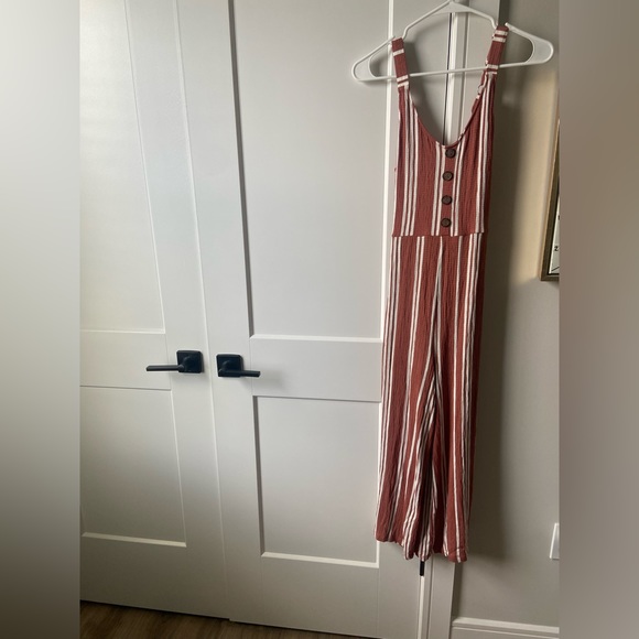 Striped Jumpsuit - Picture 2 of 4